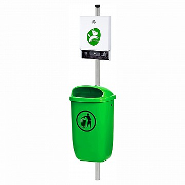 With «VITO» bag dispenser incl. 5.000 dog-waste bags from € 246,00 - without bags from € 181,00